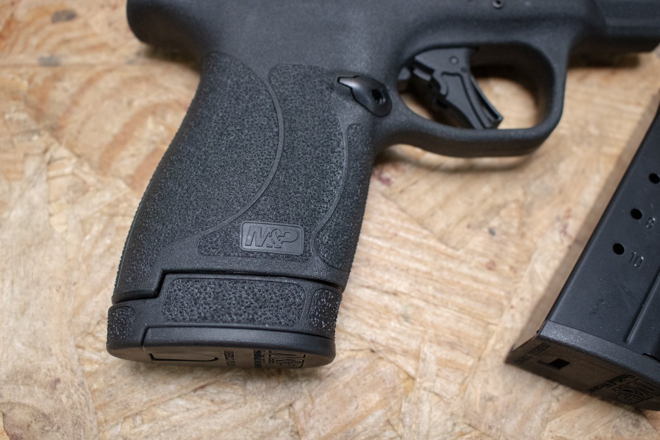 SMITH AND WESSON M&P9 Shield Plus 9mm Police Trade-In Pistol, Optics-Ready, Two Magazines